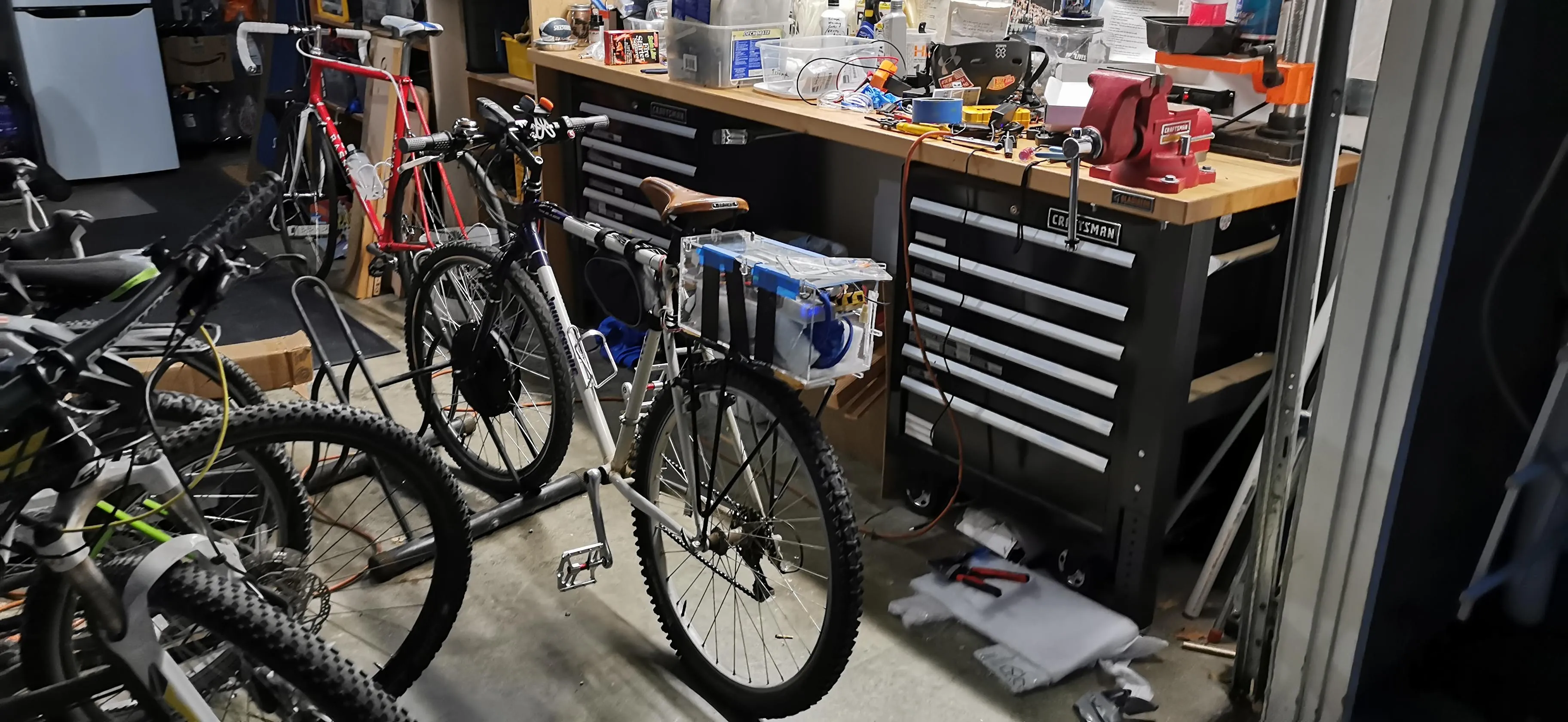 ebike-in-garadge